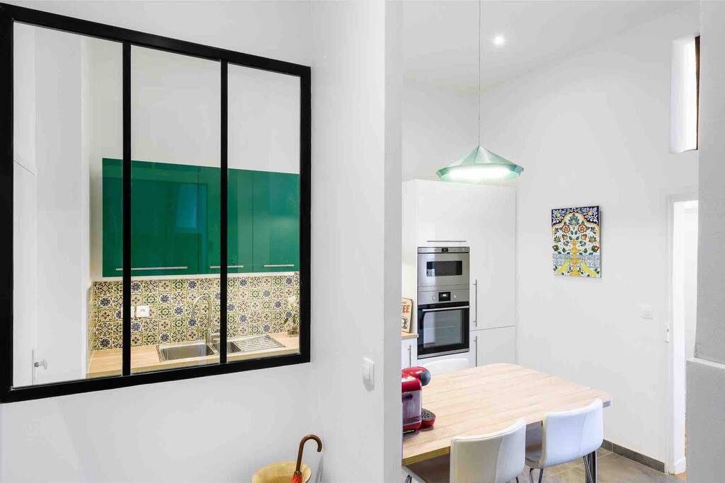 Entrée de l'appartement.