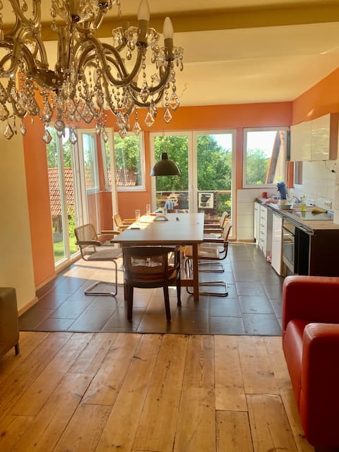 Top Airbnb: Bellin, fashionable in the countryside at home in Krakow Am See