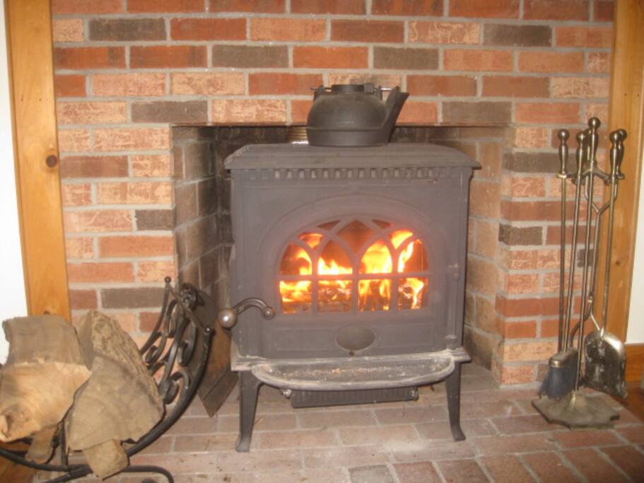 A Good Fire in the Ski Season