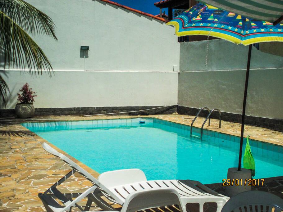 Área externa - piscina