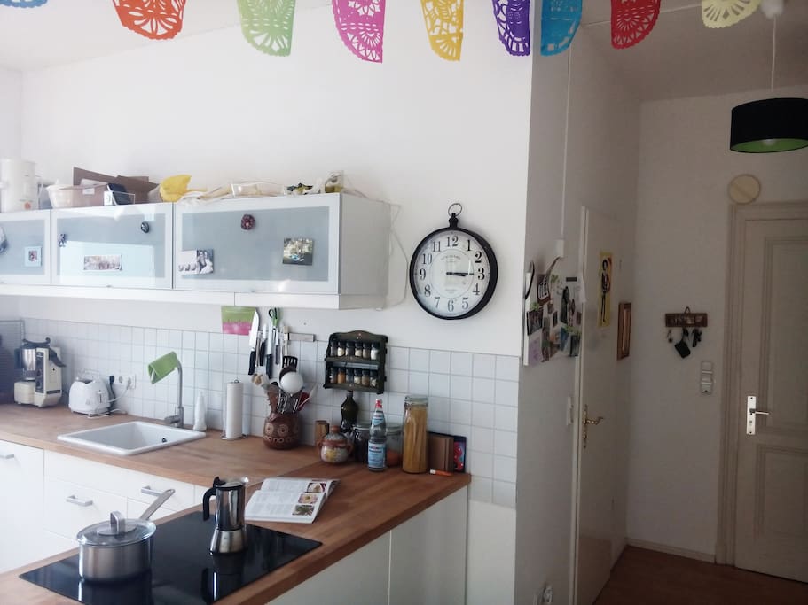 Kitchen and entrance