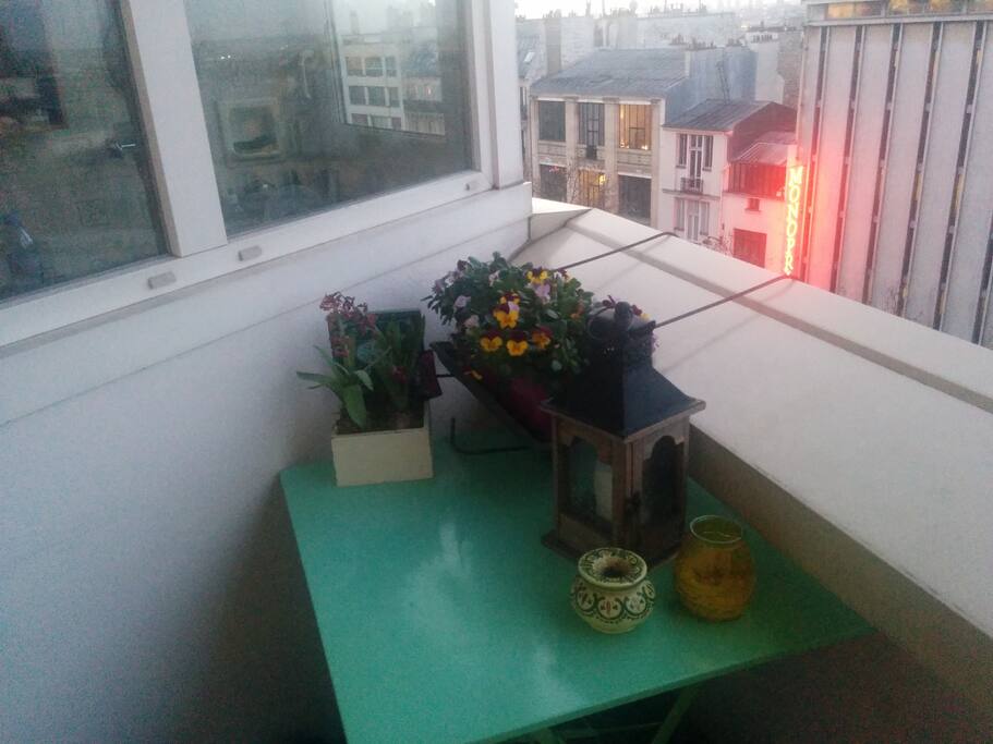 Version actuelle - Amélioration du balcon.