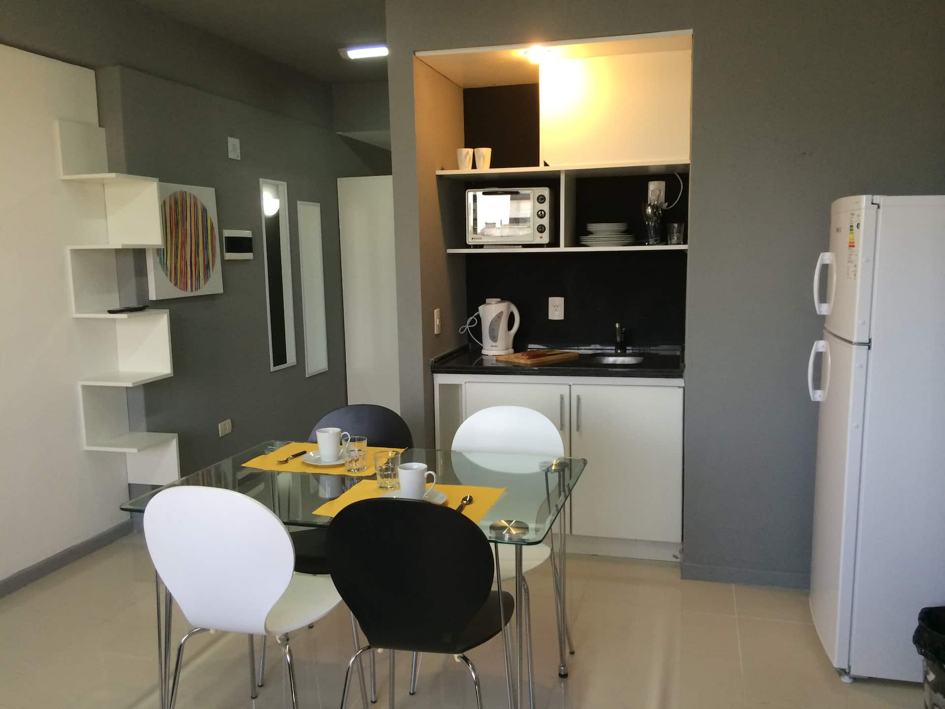 124 Beautiful studio for 1 person on Av. 9 de Julio