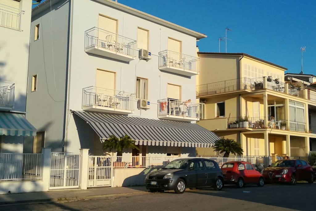 Facciata esterna lato mare