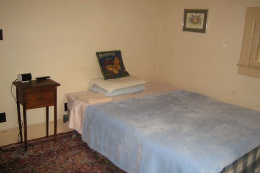 comfortable double bed