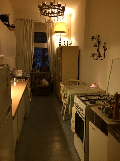 Fully equipped kitchen