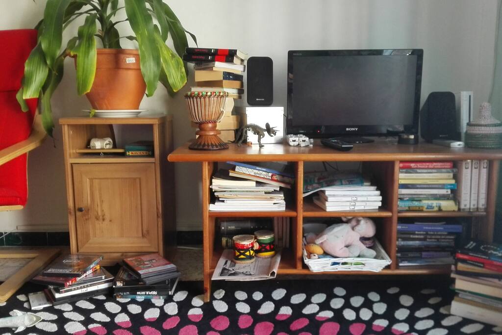 TV con altavoces y conexión a WIFI.