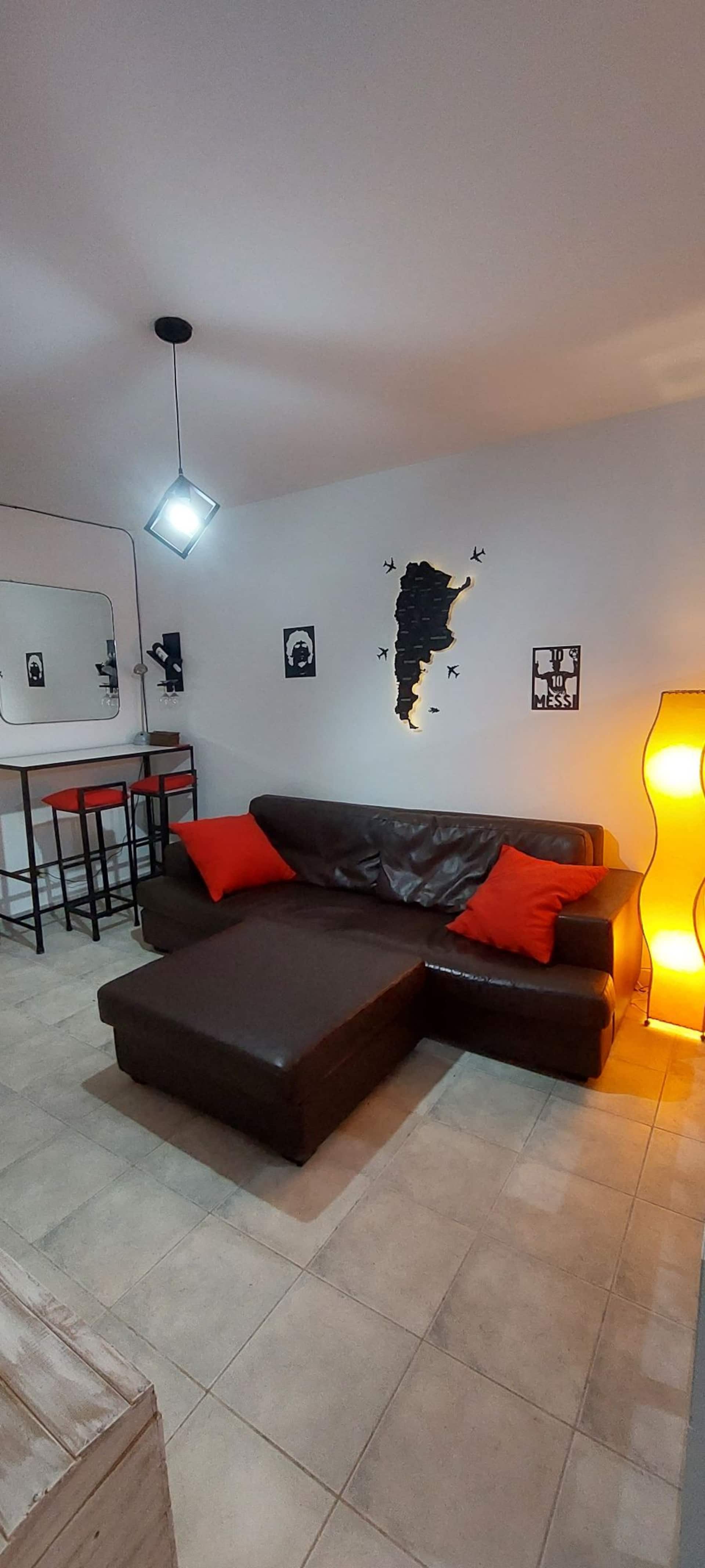 A bright apartment. Design and functionality in La Boca