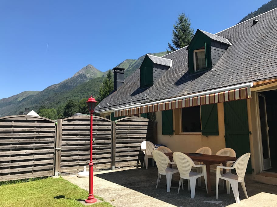 Chalet été au soleil