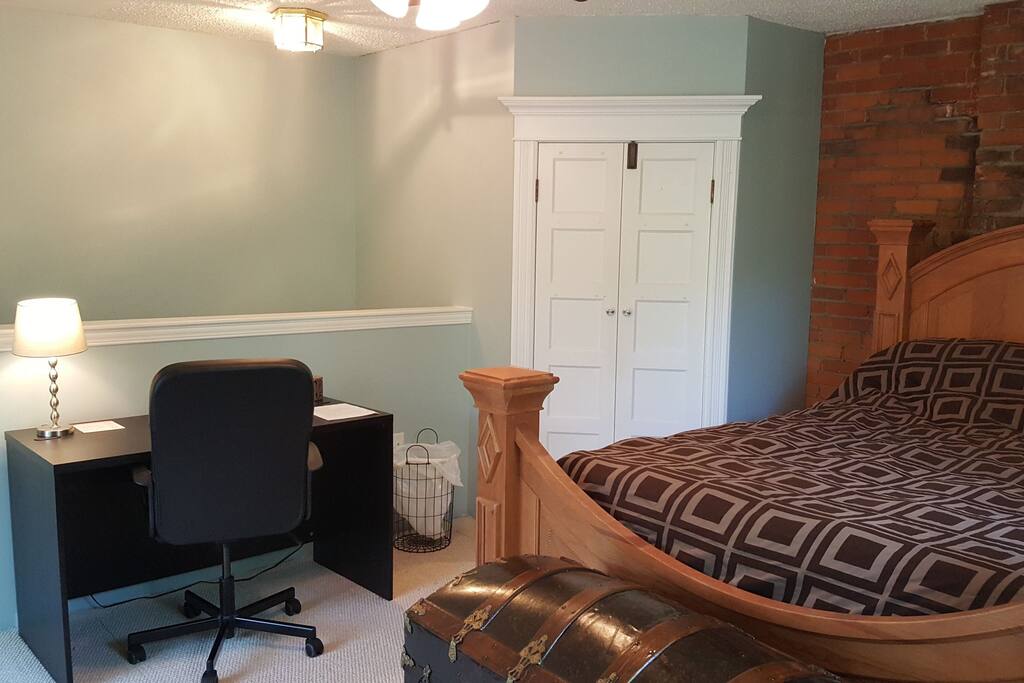 Your Bedroom in Loft Area : Desk + Walk In Closet