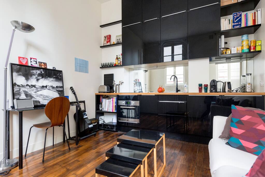 Salon / Cuisine