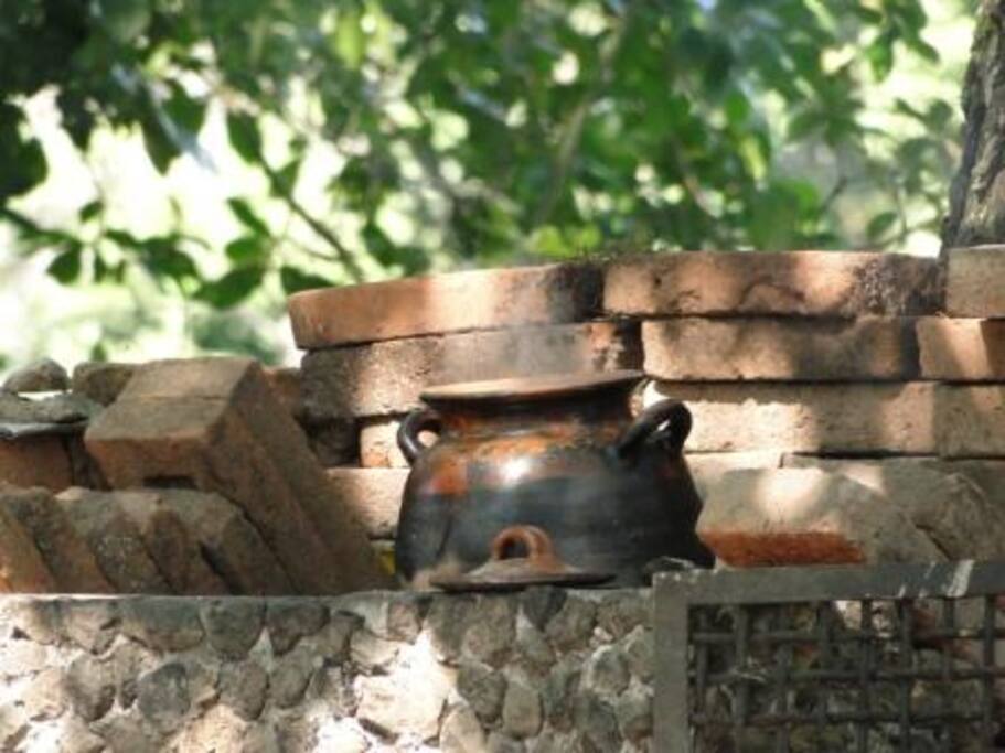 Los frijoles a la olla