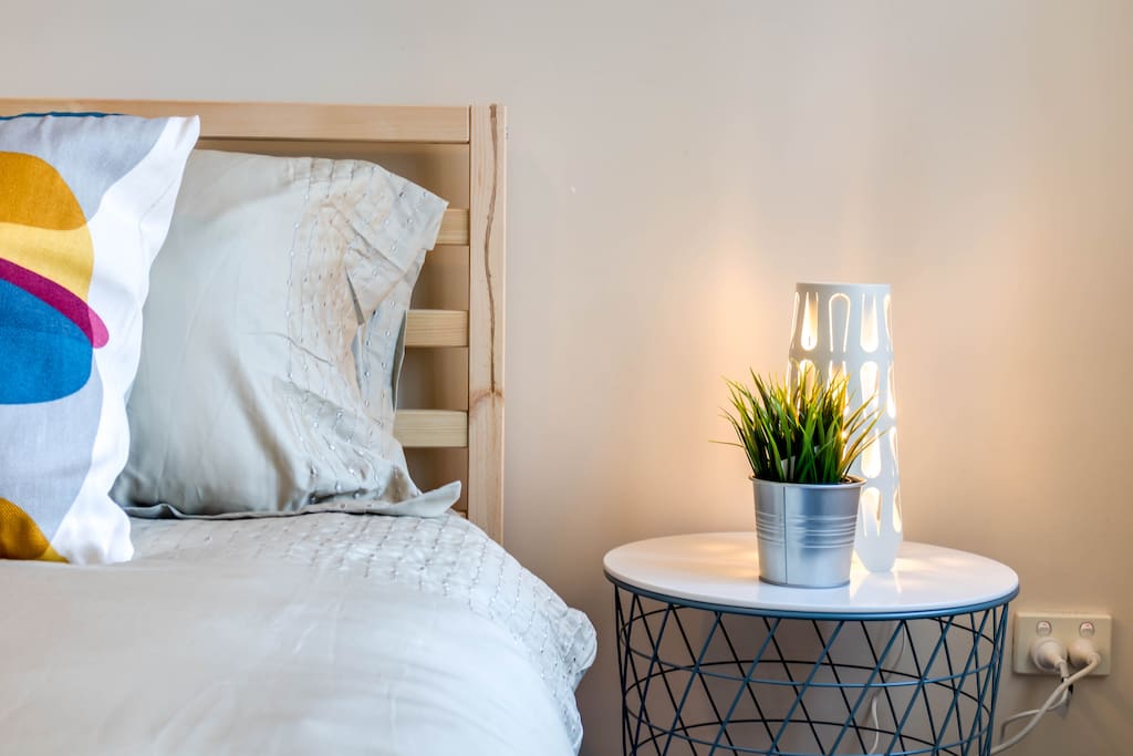 all our guest rooms have their our wardrobe and ample space for luggages