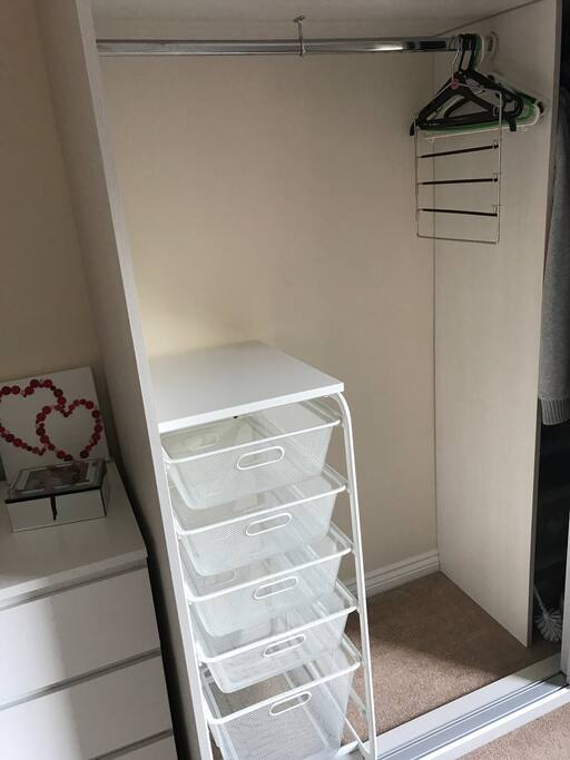 extra draw space in wardrobe
