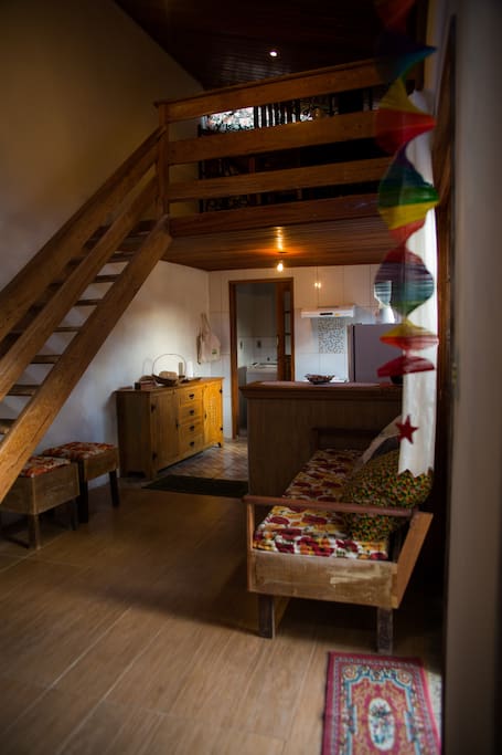 Ambientes comuns: Sala e Cozinha