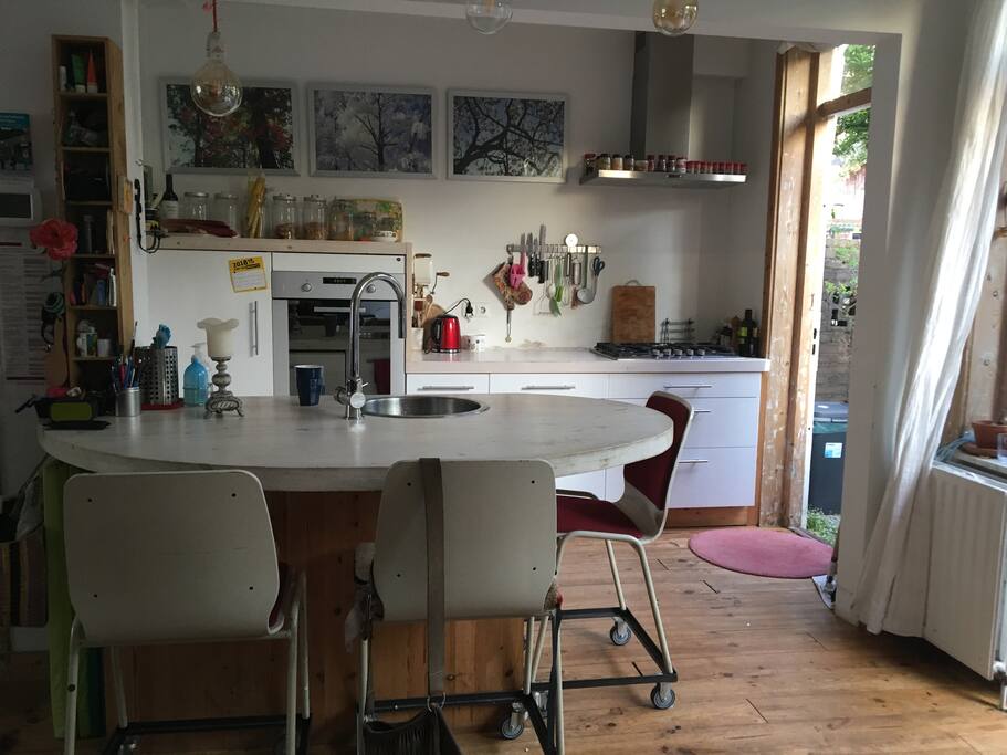 The open kitchen