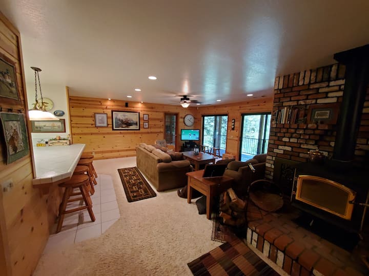 אזור מגורים בקומה הראשית.