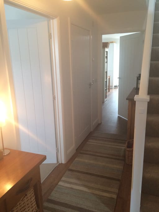 Bright and modern hallway