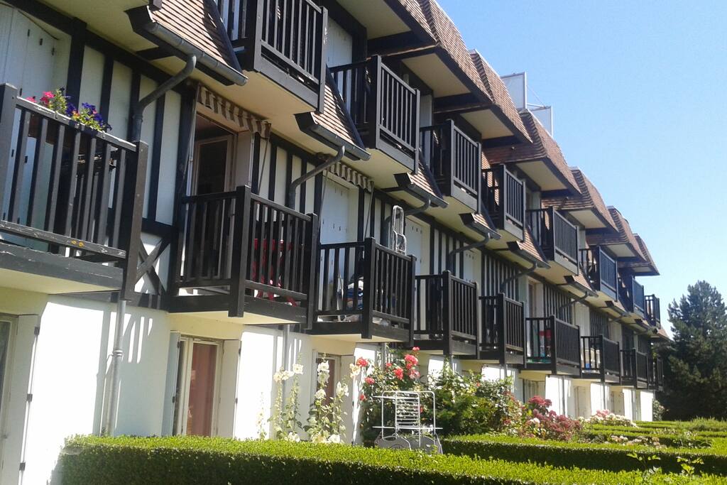 Immeuble au style normande.