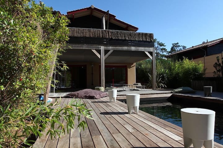 Agréable Villa Avec Piscine - Lège-Cap-Ferret