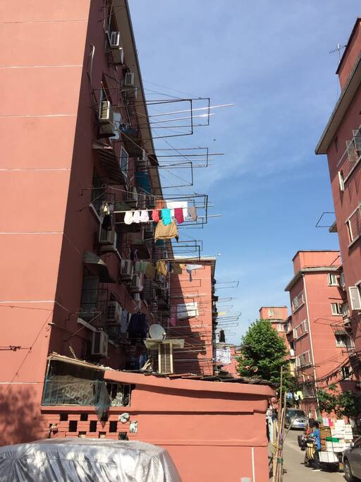 楼道对外