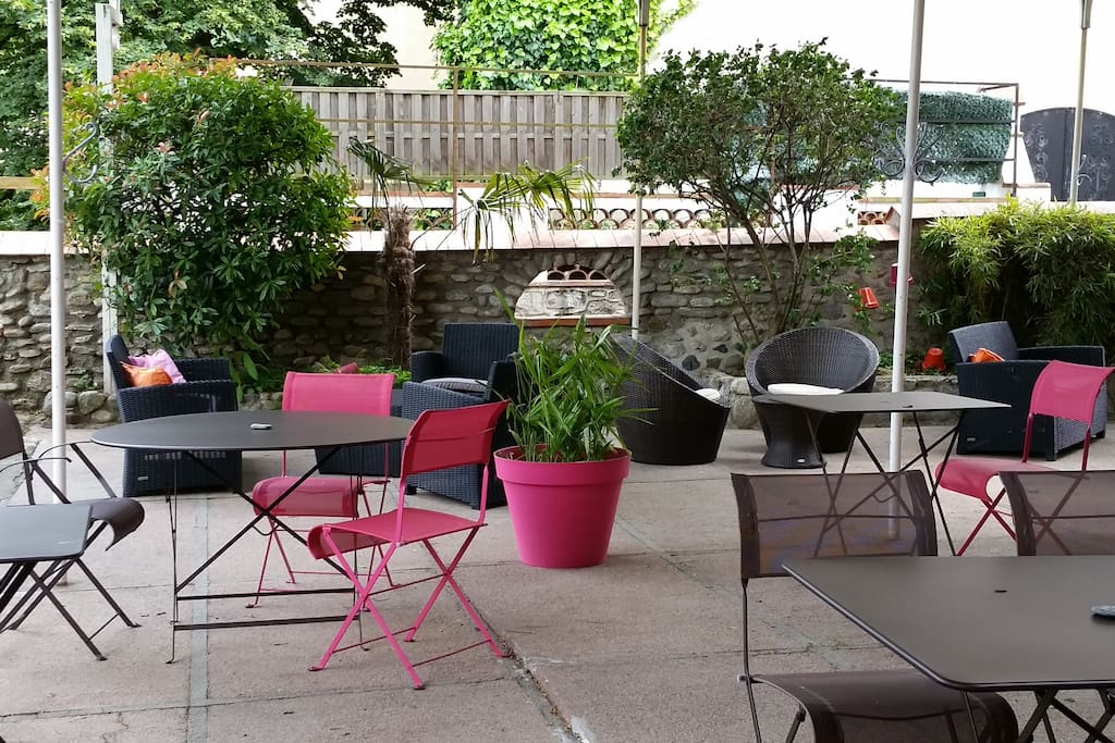 terrasse ombragee