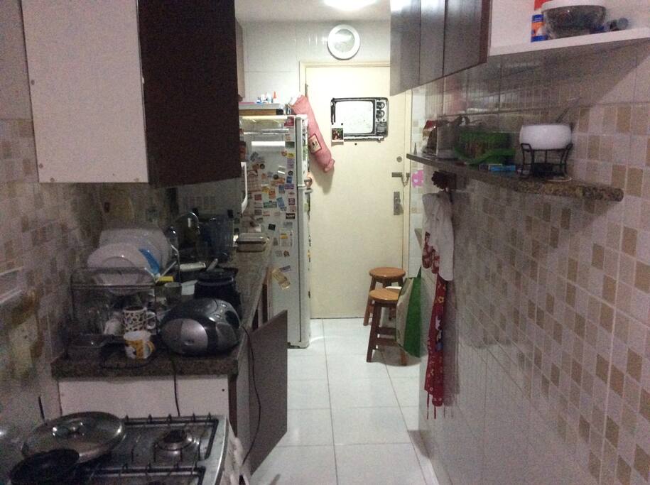 Nossa cozinha, à disposição