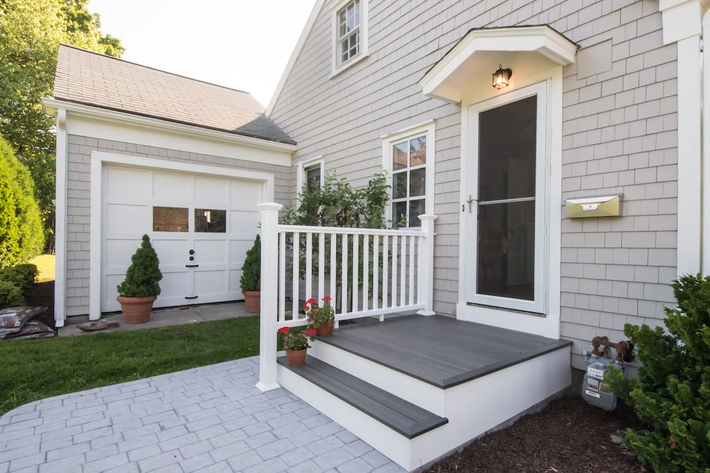 Side entrance