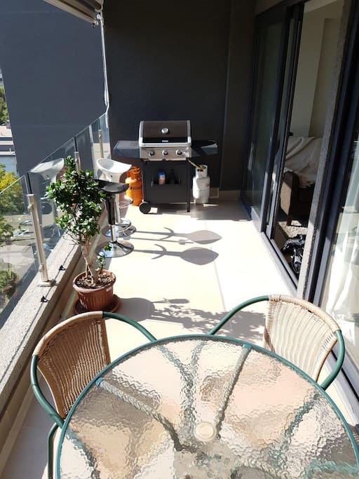 Lovely terrace, perfect for sunsets and BBQs