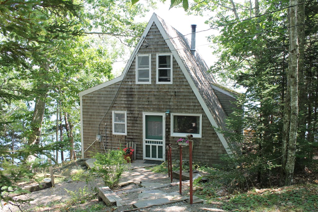 Our island cabin!