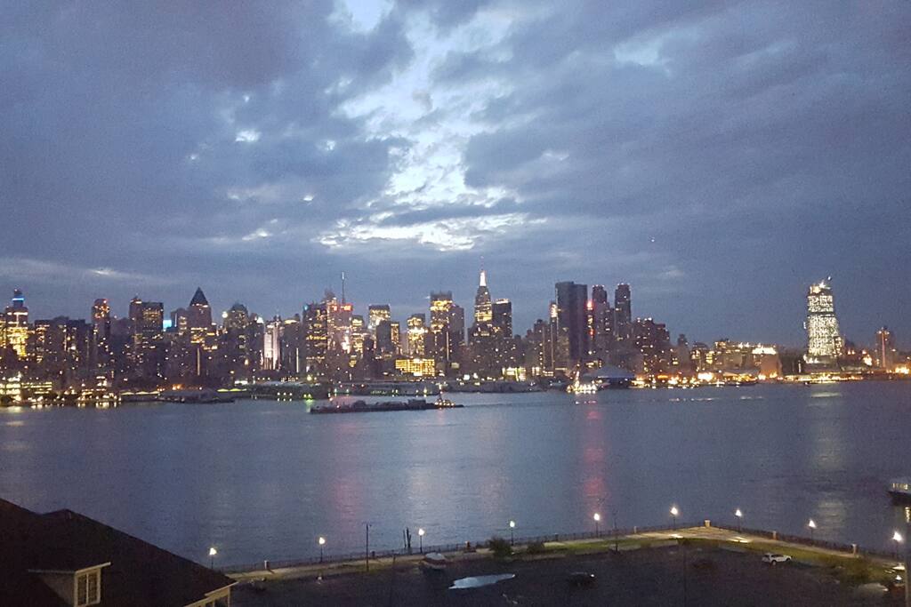 View of Manhattan from our living room