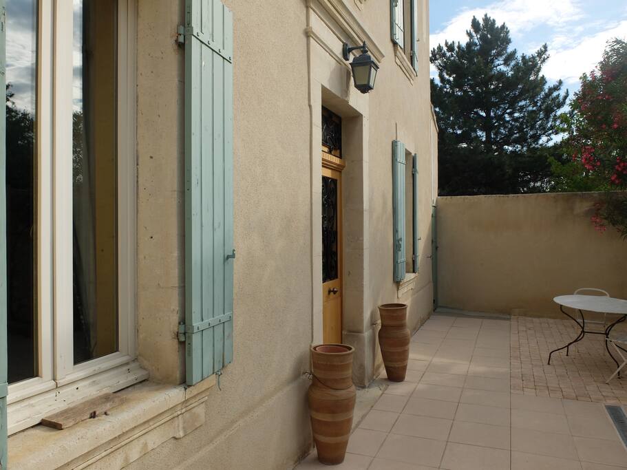 Façade de la maison côté rue