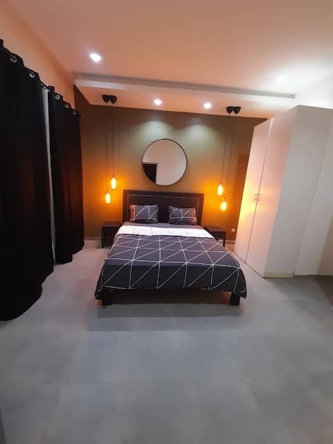 Designer apartments with pool