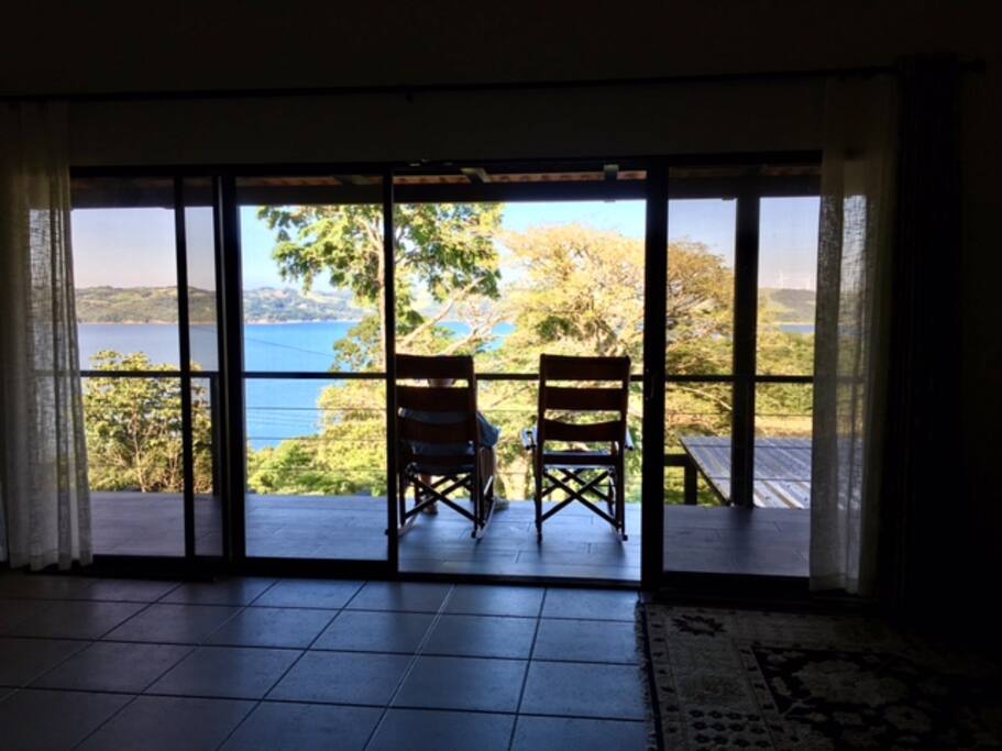 Level 2 covered deck accessed from main living area