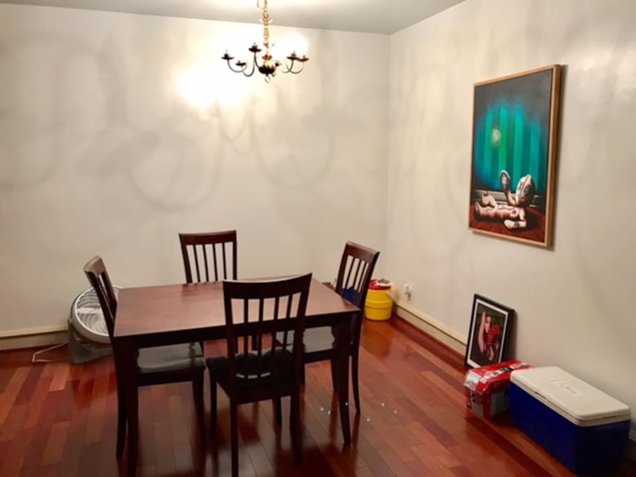 Dining Room Area of the living room