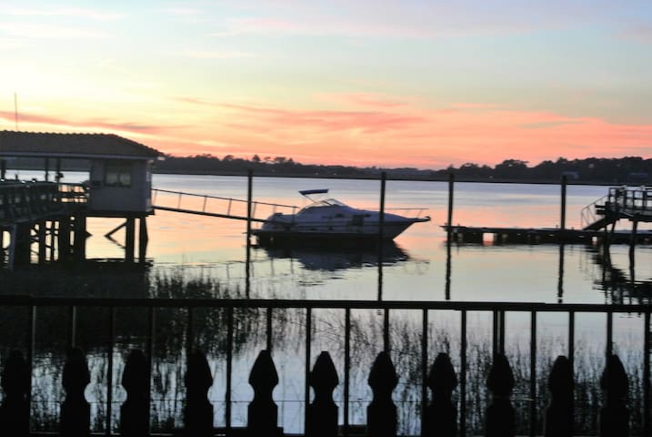 ON  DEEP WATER BETWEEN TYBEE  BEACH & SAVANNAH