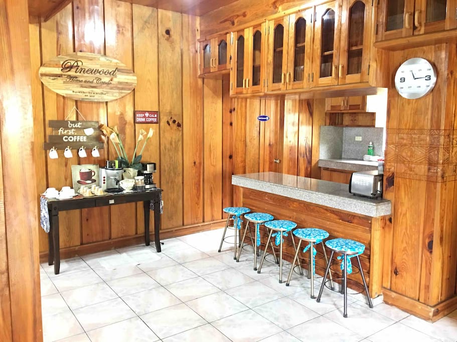 Bad day? Coffee
Good mood? Coffee
Stressed? Coffee
Happy? Coffee
Inspired? Coffee
Coffee? Coffee
Before everything else..Coffee
Enjoy UNLIMITED Sagada or Benguet coffee when you atay with us. This is the Pinewood Home experience.