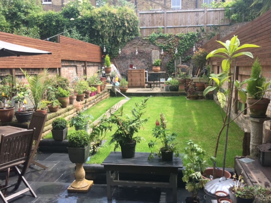 Beautiful private walled garden