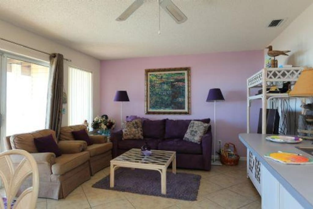 Gulf Front Living Room