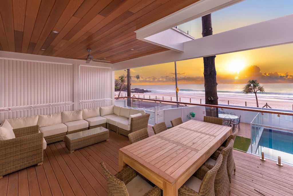 Currumbin House at Sunrise