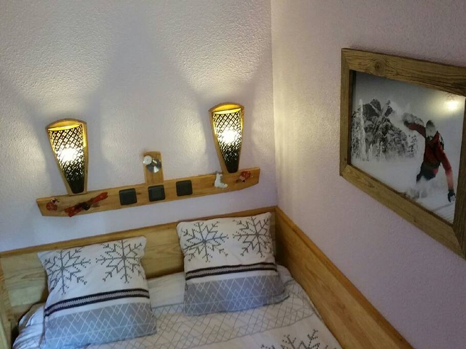 Chambre avec lit 2 places