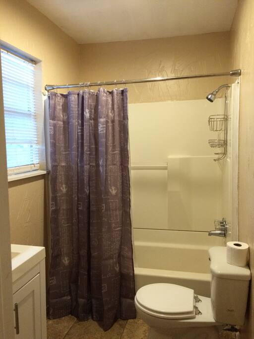 Shared bathroom/shower (1 of 2)