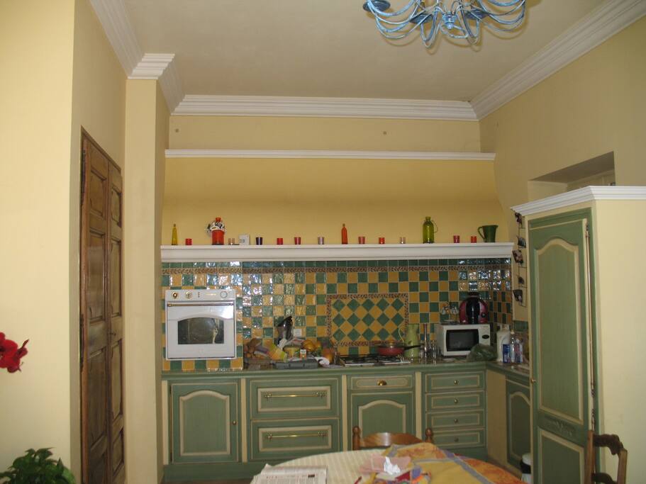 vaste espace cuisine/salle à manger 30m2