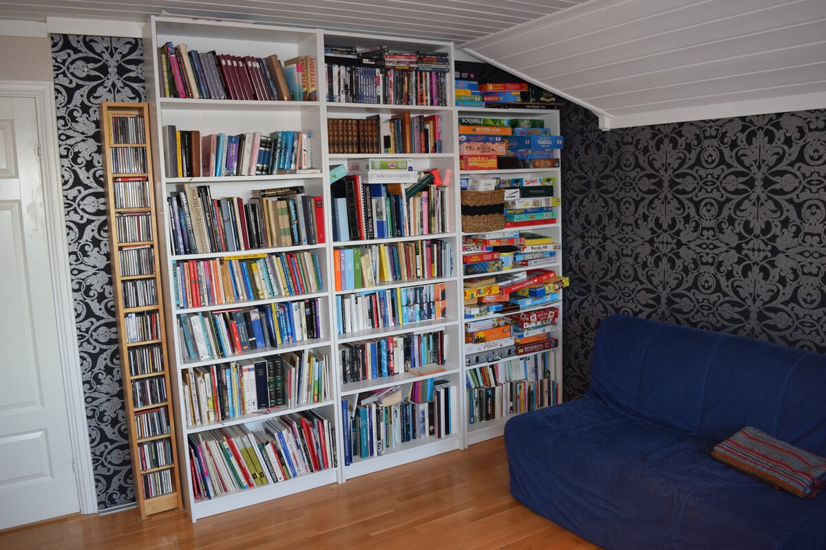 Spavaća soba 2. Mnogo igara na norveškom koje se mogu posuditi.