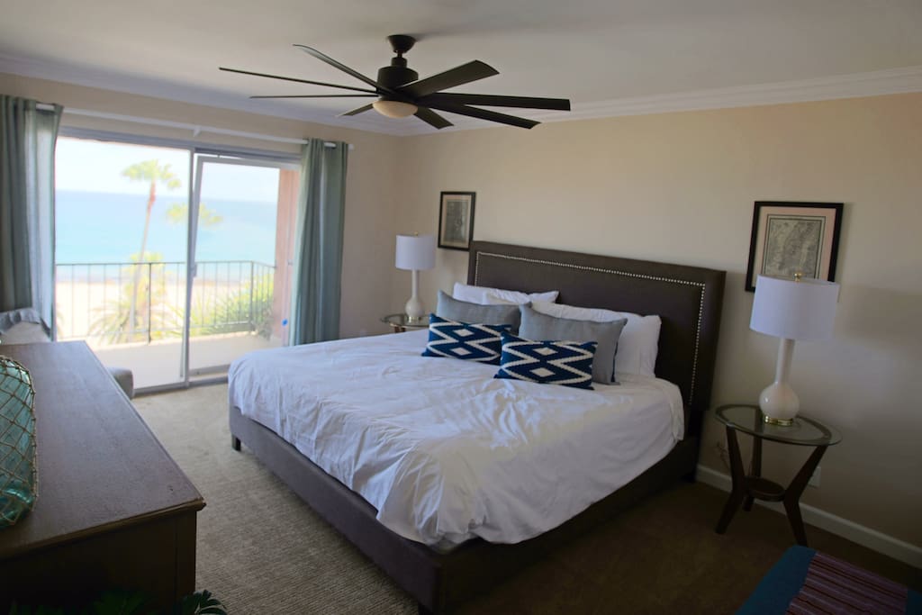 Master bedroom with King bed