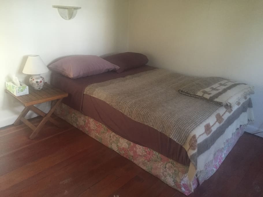 Upstairs double bed