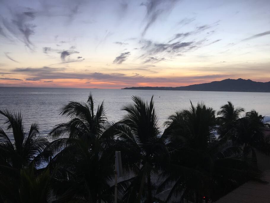Sunset from you terrace