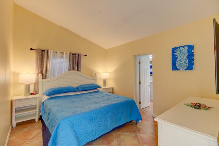 Ampia camera da letto con HDTV