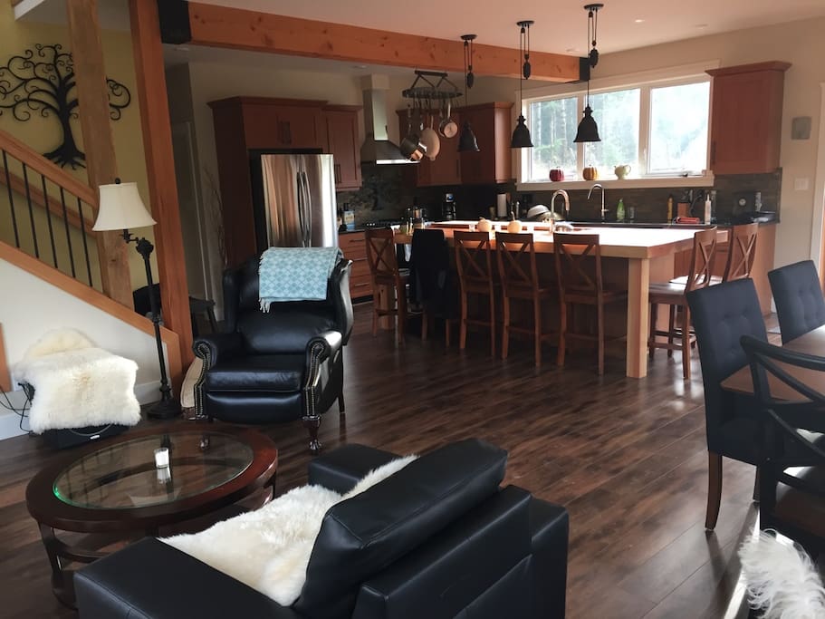 Living and Kitchen Area