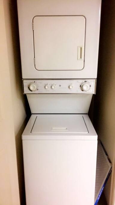 In-apartment washer and dryer